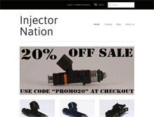 Tablet Screenshot of injectornation.com